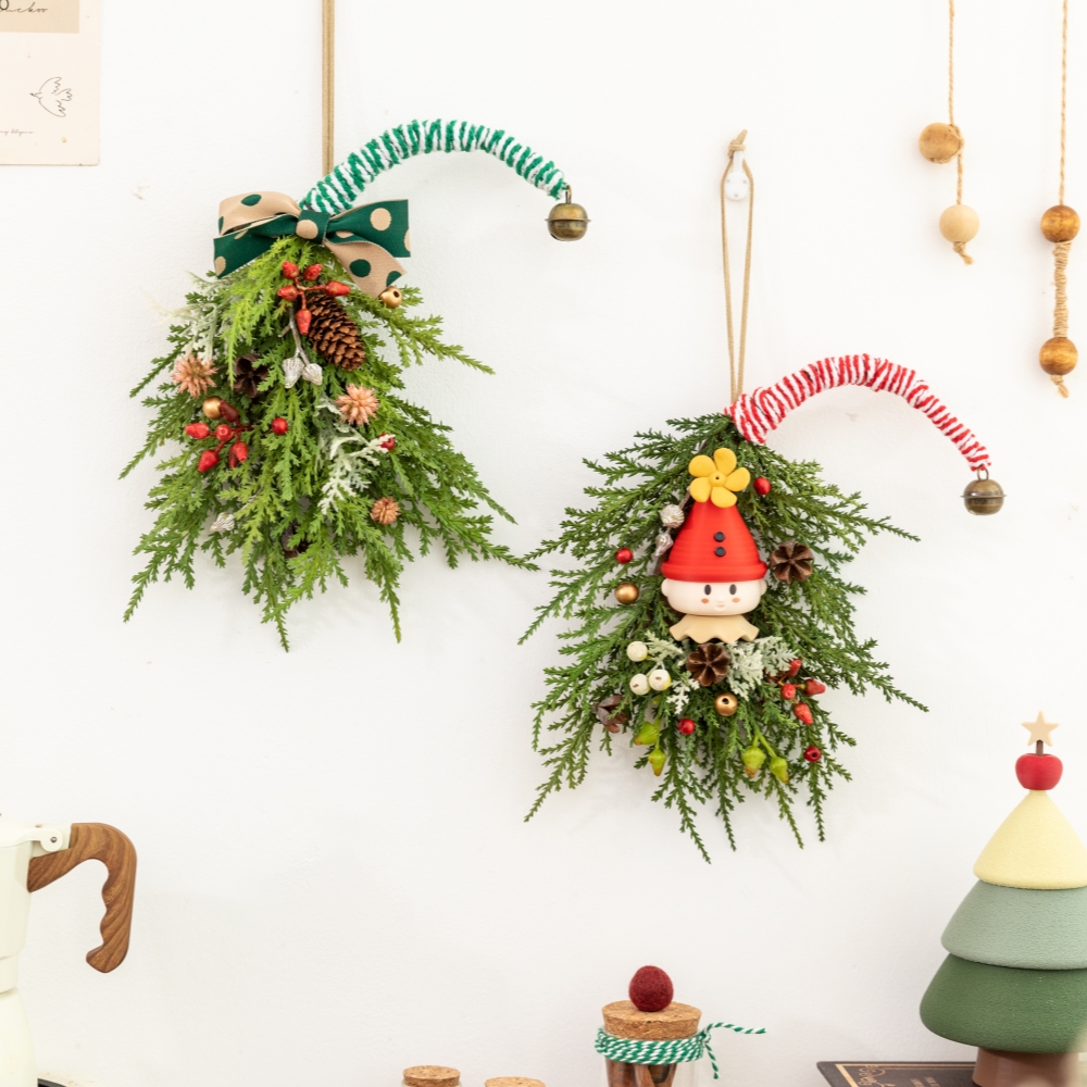 Artificial Pine Needle Christm - Christmas Wreath Fake 评论和价格