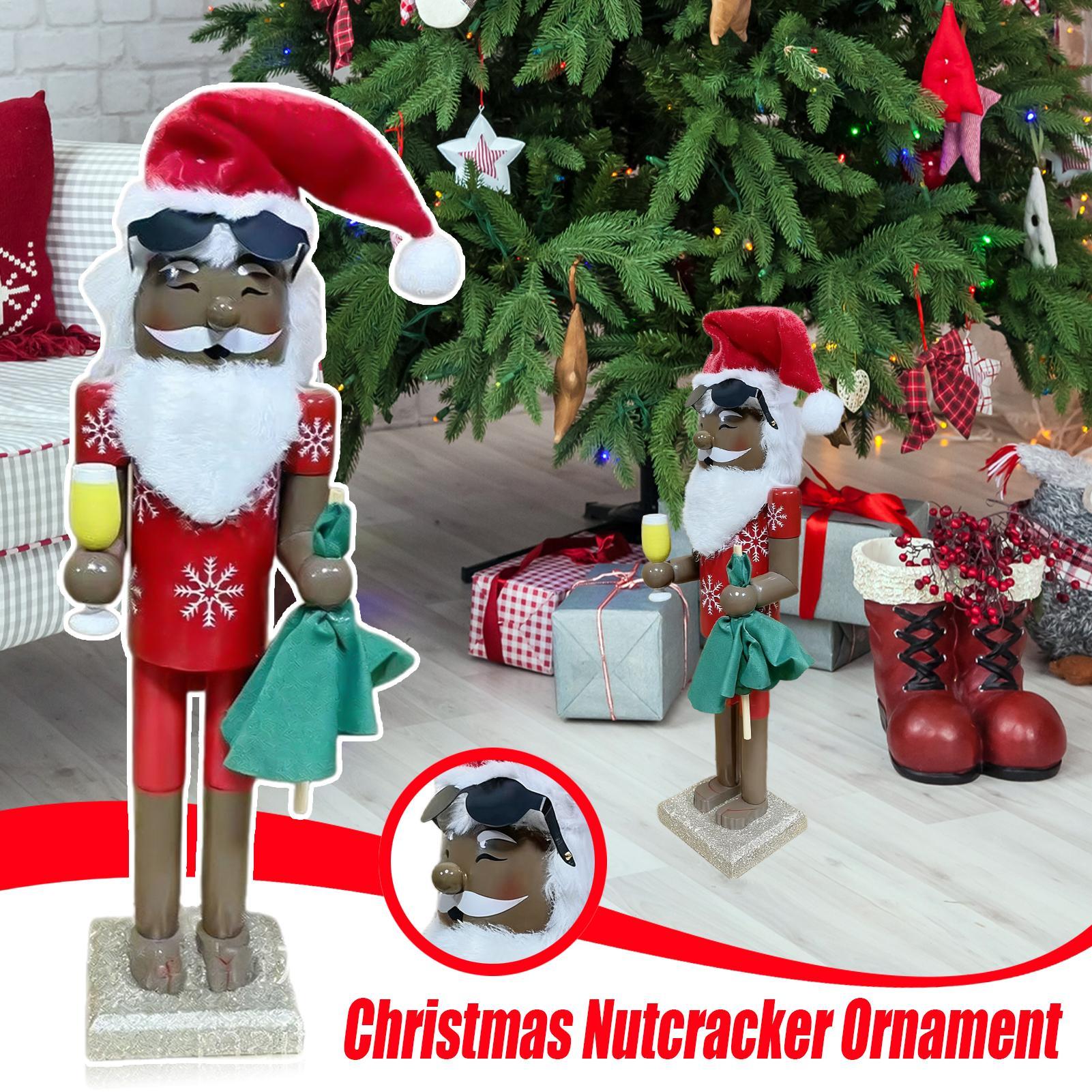 Nutcracker Decor Christmas Afr - Nutcracker Figurine 评论和价格