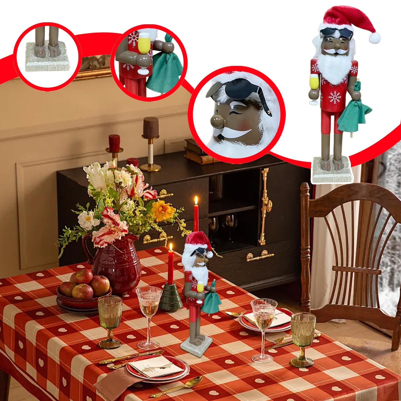 Nutcracker Decor Christmas Afr - Nutcracker Figurine 评论和价格