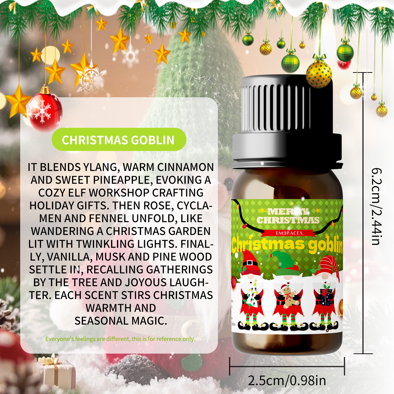 10ml Christmas Goblin Essentia - Holiday Candle Set 评论和价格