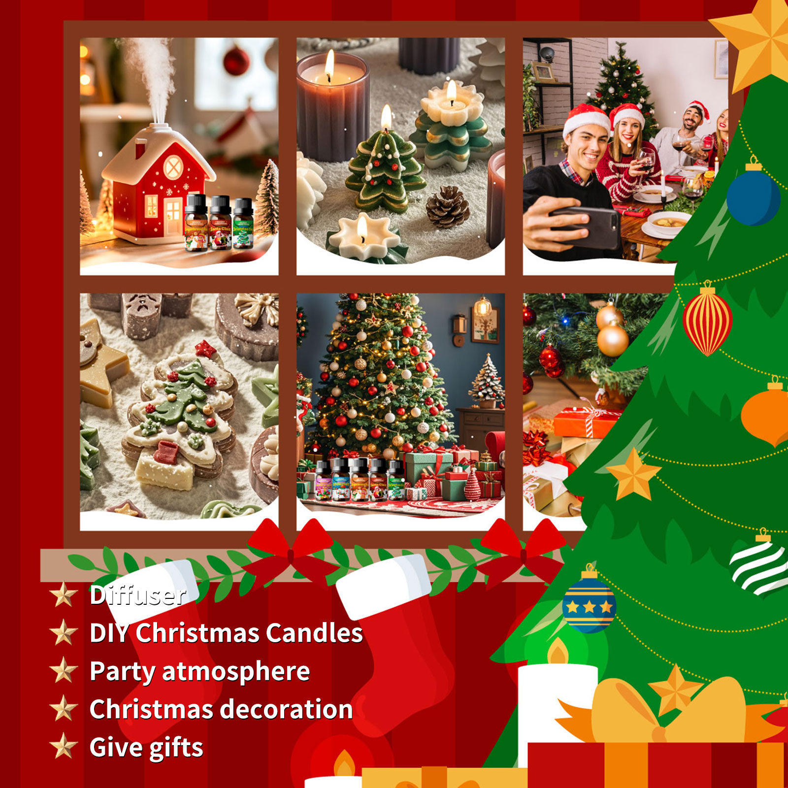 10ml Christmas Goblin Essentia - Holiday Candle Set 评论和价格