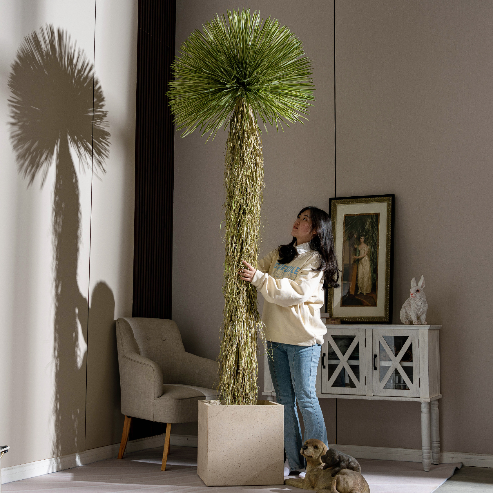 Artificial Scarecrow Dracaena  - Christmas Tree Artificial 评论和价格