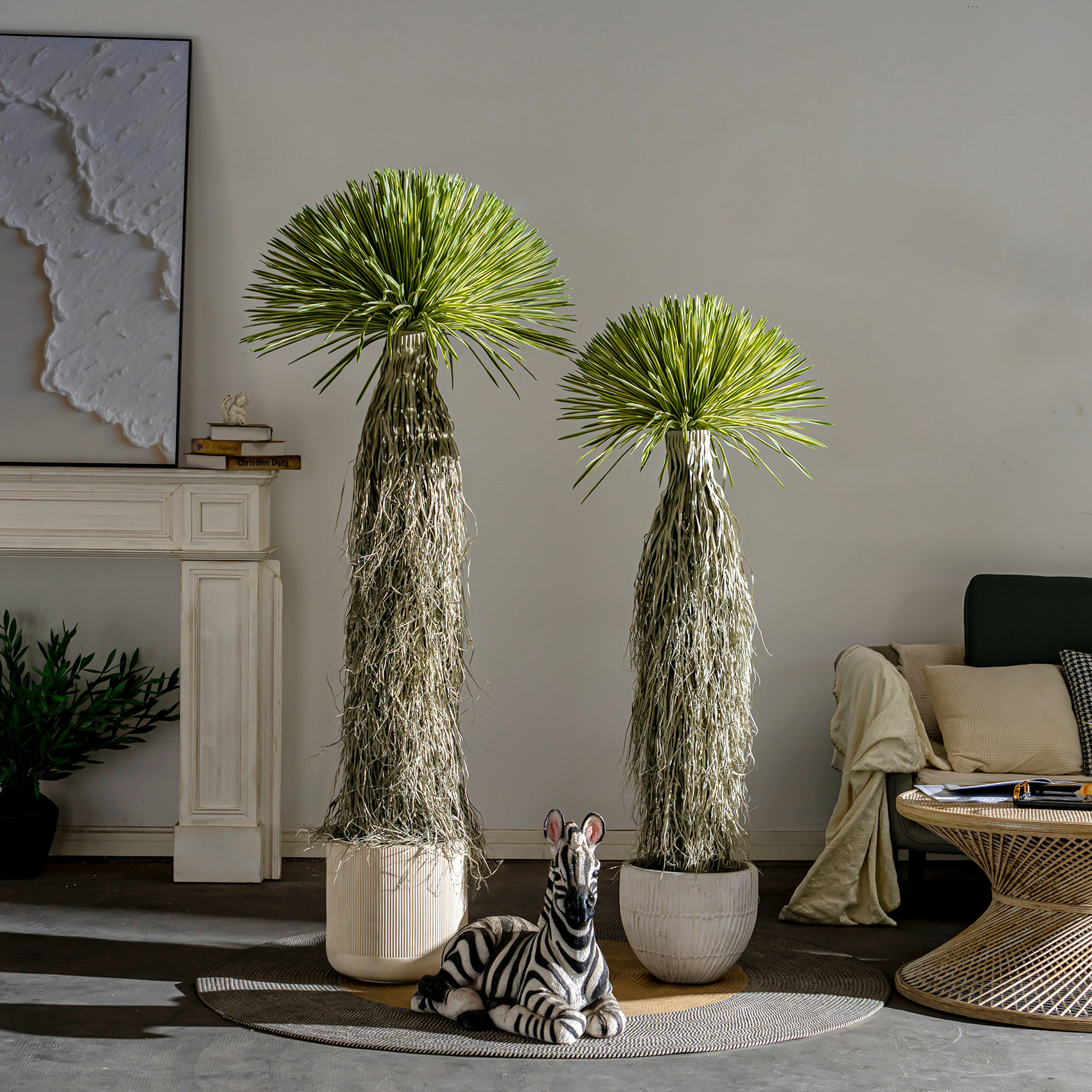 Artificial Scarecrow Dracaena  - Christmas Tree Artificial 评论和价格