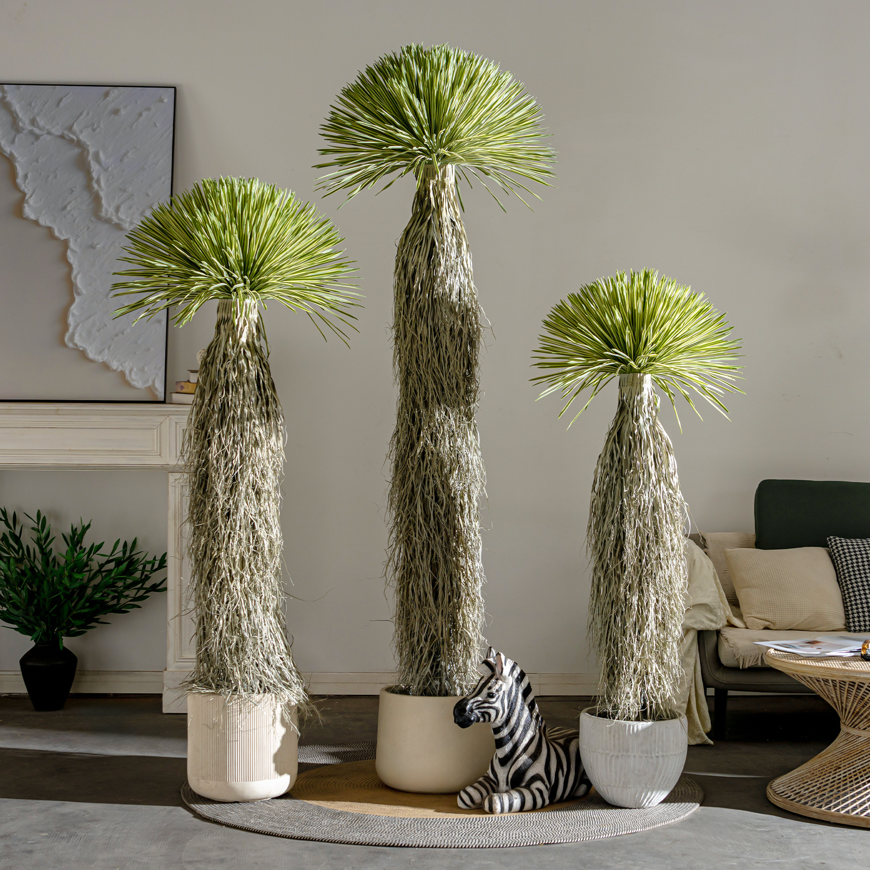Artificial Scarecrow Dracaena  - Christmas Tree Artificial 评论和价格