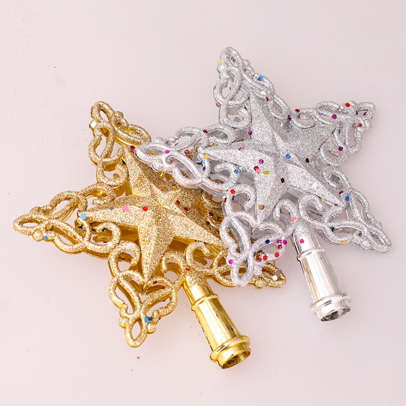 Christmas Tree Toppers Glitter - Star Tree Topper 评论和价格