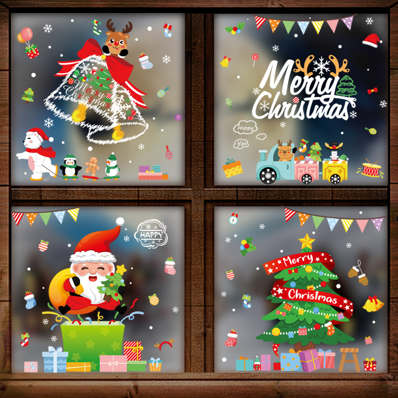 Merry Christmas Decoration Win - Snowflake Window Decal 评论和价格