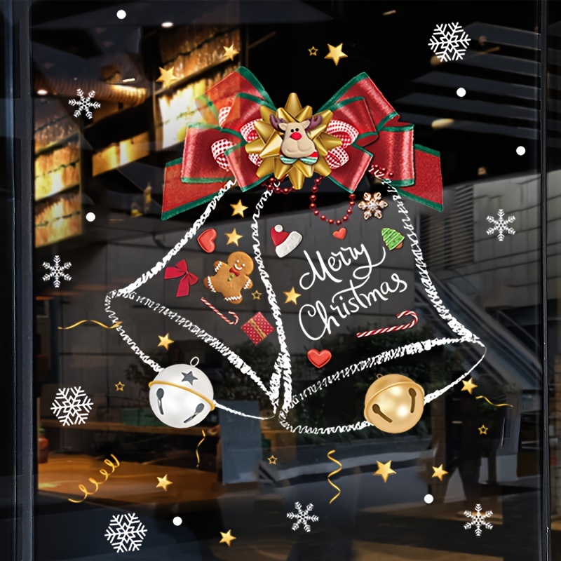 Christmas Stickers Snowflake T - Snowflake Window Decal 评论和价格
