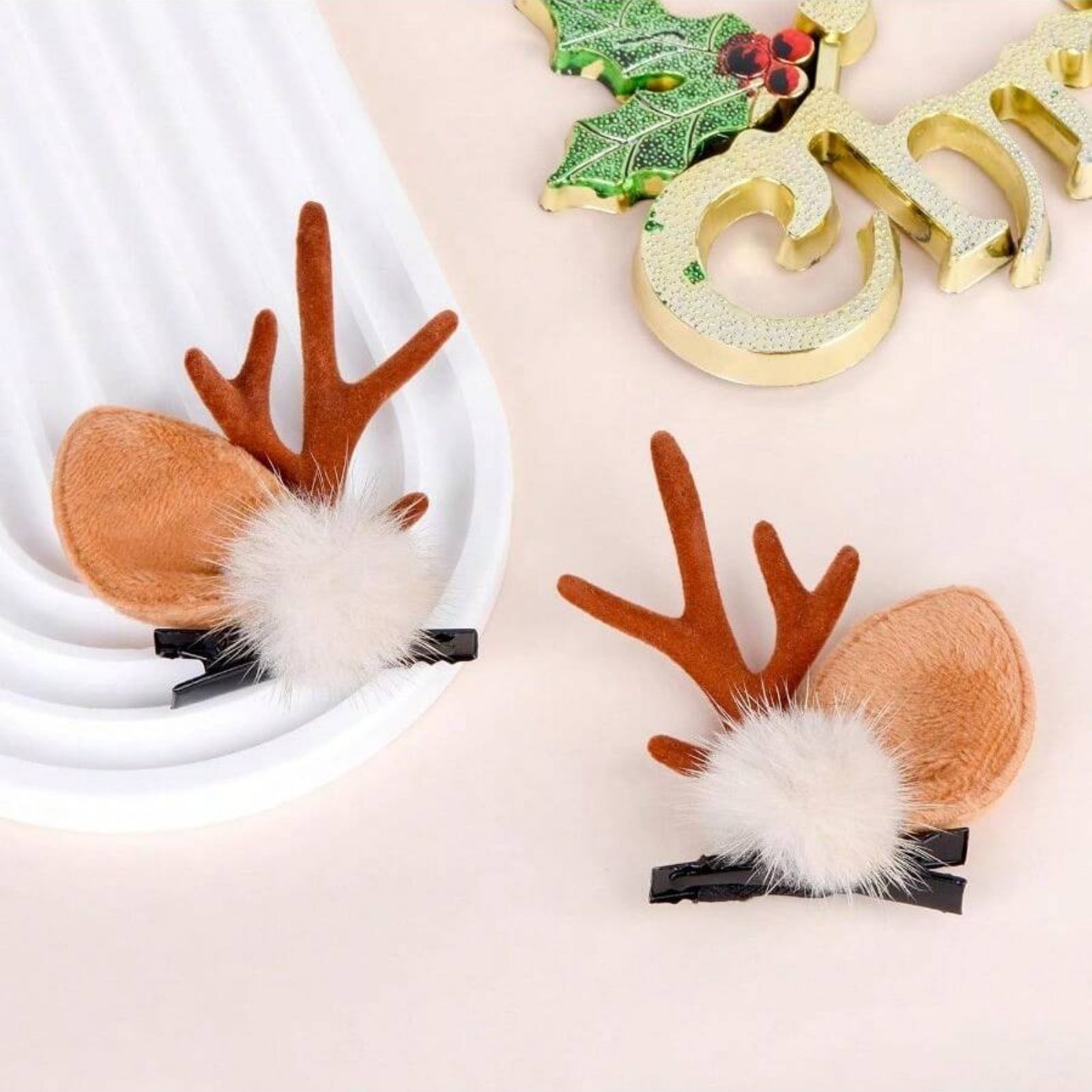 2pcs Christmas Reindeer Antler - Reindeer Antlers Headband 评论和价格