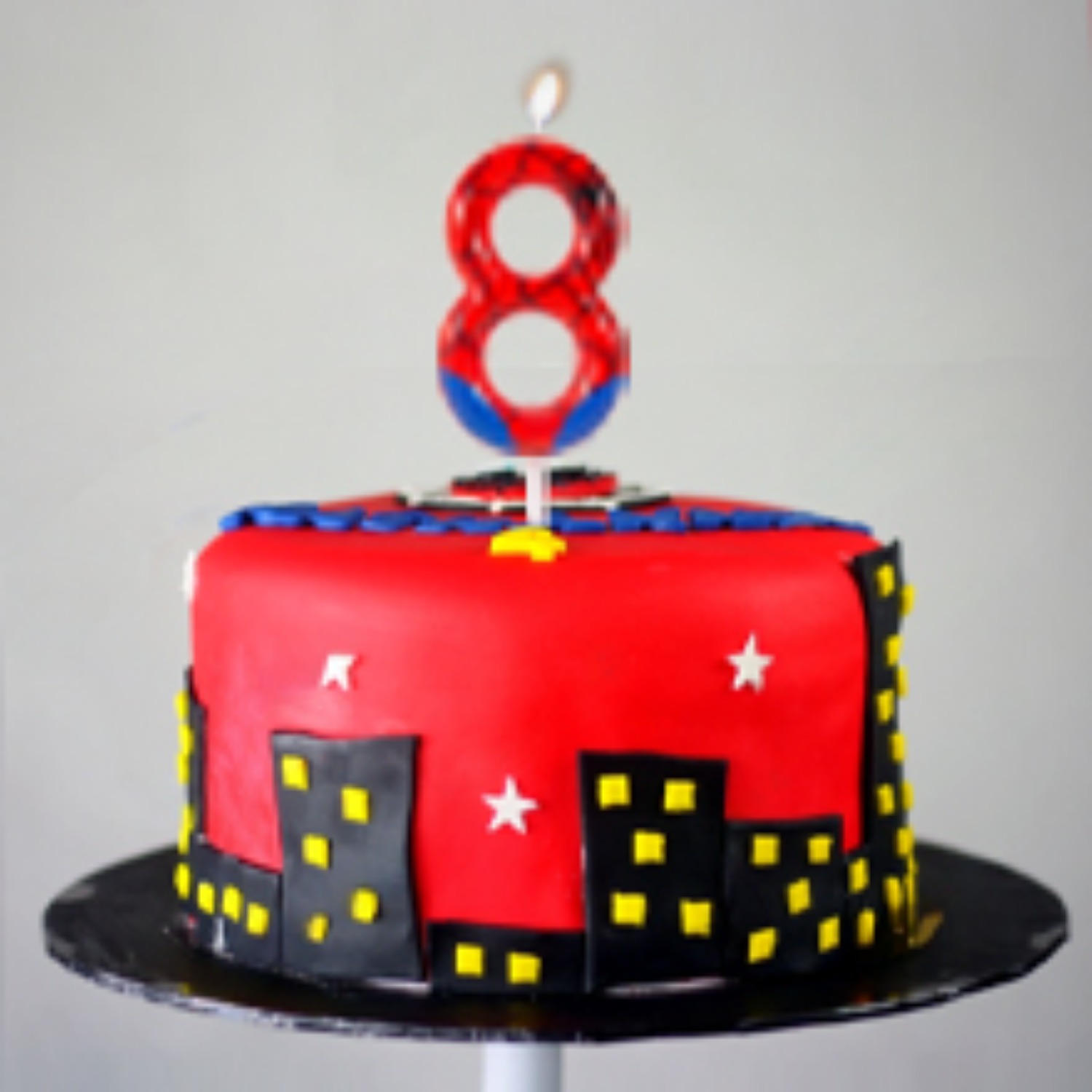 Spider Party 0-9 Birthday Cand - Holiday Candle Set 评论和价格