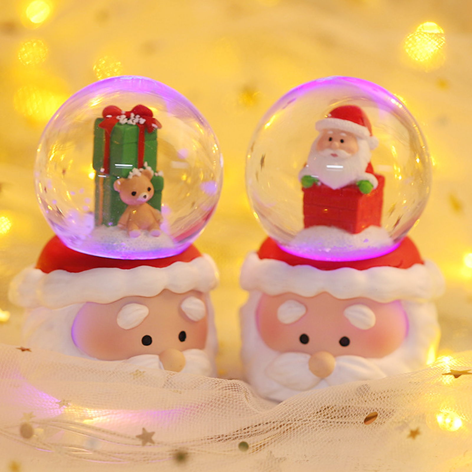 Christmas Crystal Ball Lightin - Snow Globe Musical 评论和价格