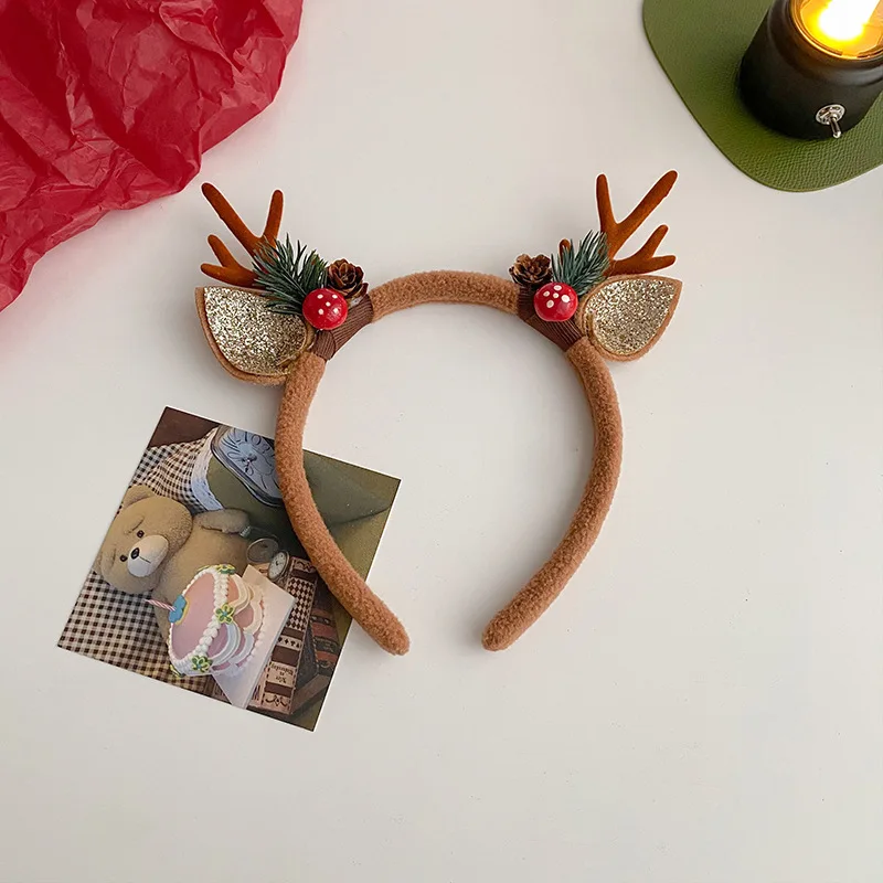 Christmas Headband Reindeer An - Reindeer Antlers Headband 评论和价格