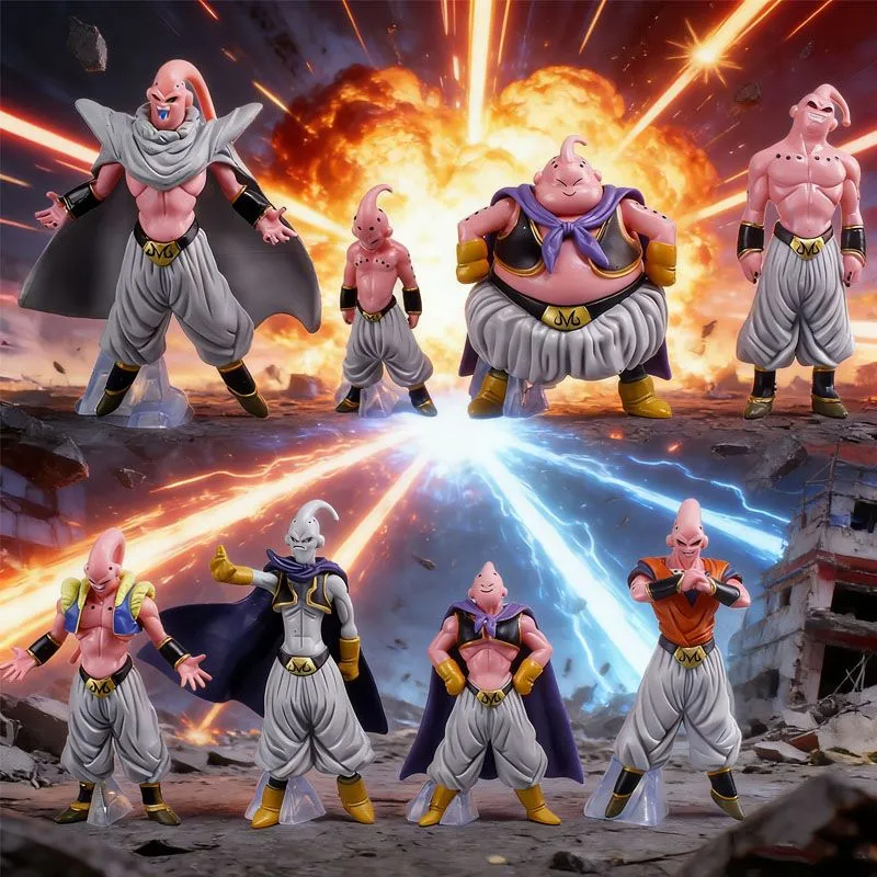 Dragon Ball Majin Buu Cartoon  - Ornament Ball Set 评论和价格