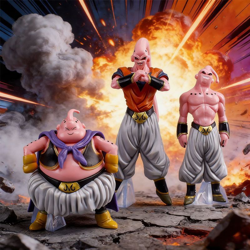 Dragon Ball Majin Buu Cartoon  - Ornament Ball Set 评论和价格