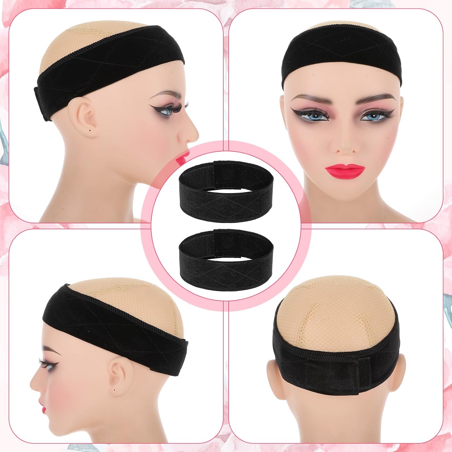 Wig Grip Bands and Dome Mesh W - Christmas Stocking Hanging 评论和价格