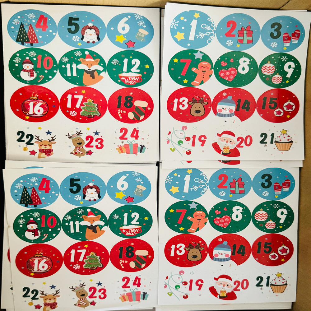 24pcs Christmas Decoration Adv - Advent Calendar Gift 评论和价格