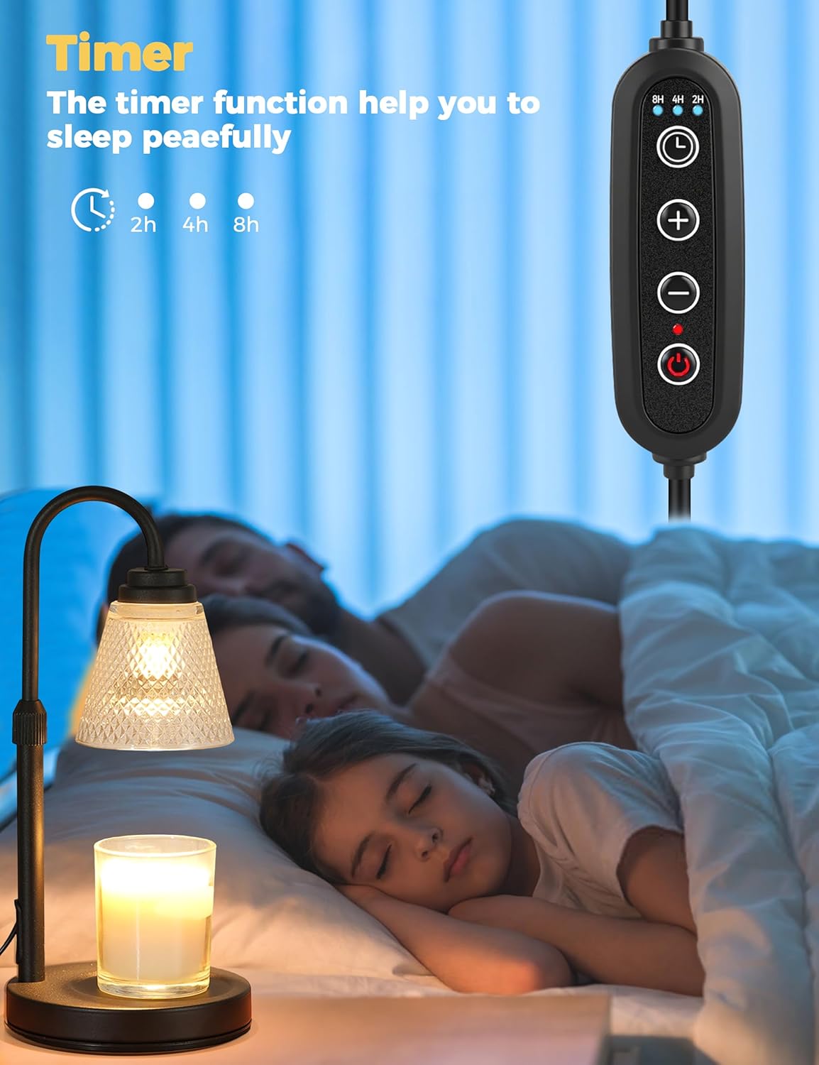 Candle Warmer Lamp with Timer  - Holiday Candle Set 评论和价格