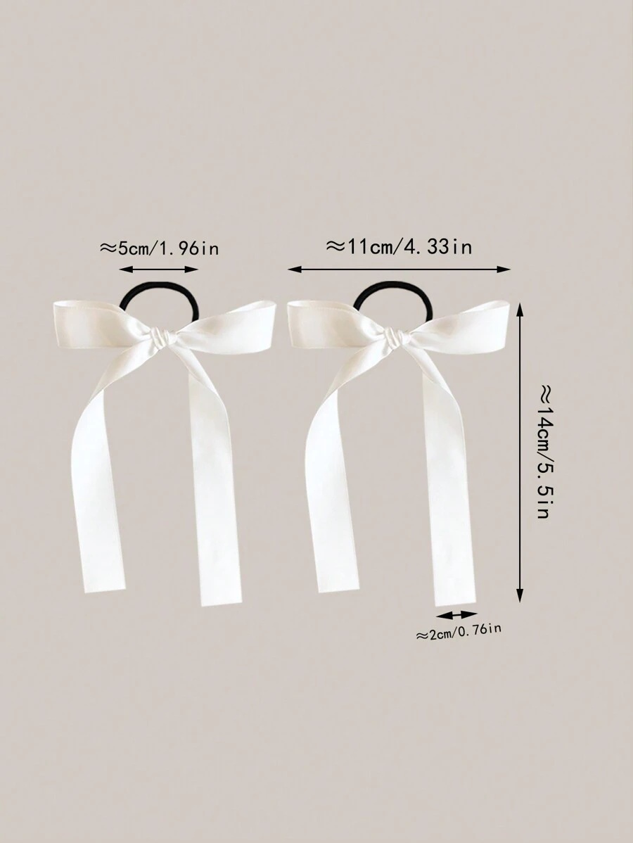 2pcs/set women's fashion multi - Ribbon Bow Gift 评论和价格