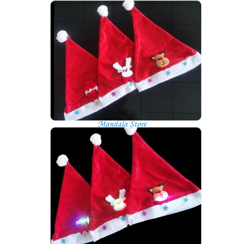 U2JC Red Plush Santa Hat Women - Santa Hat Plush 评论和价格