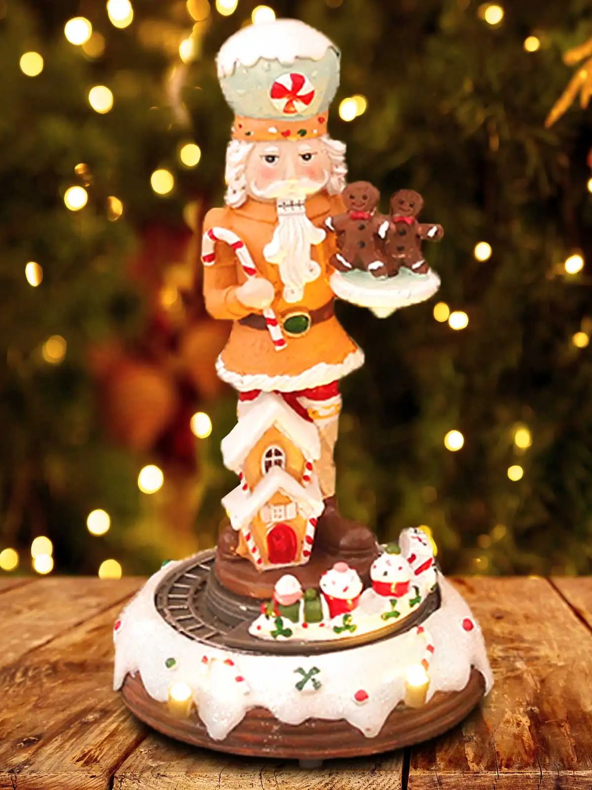 Christmas Gingerbread Nutcrack - Nutcracker Figurine 评论和价格