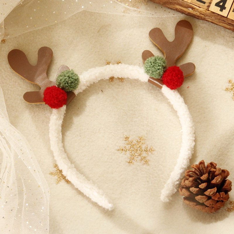 Christmas Reindeer Antler Head - Reindeer Antlers Headband 评论和价格