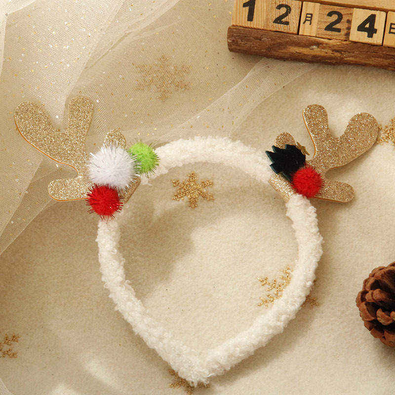 Christmas Reindeer Antler Head - Reindeer Antlers Headband 评论和价格