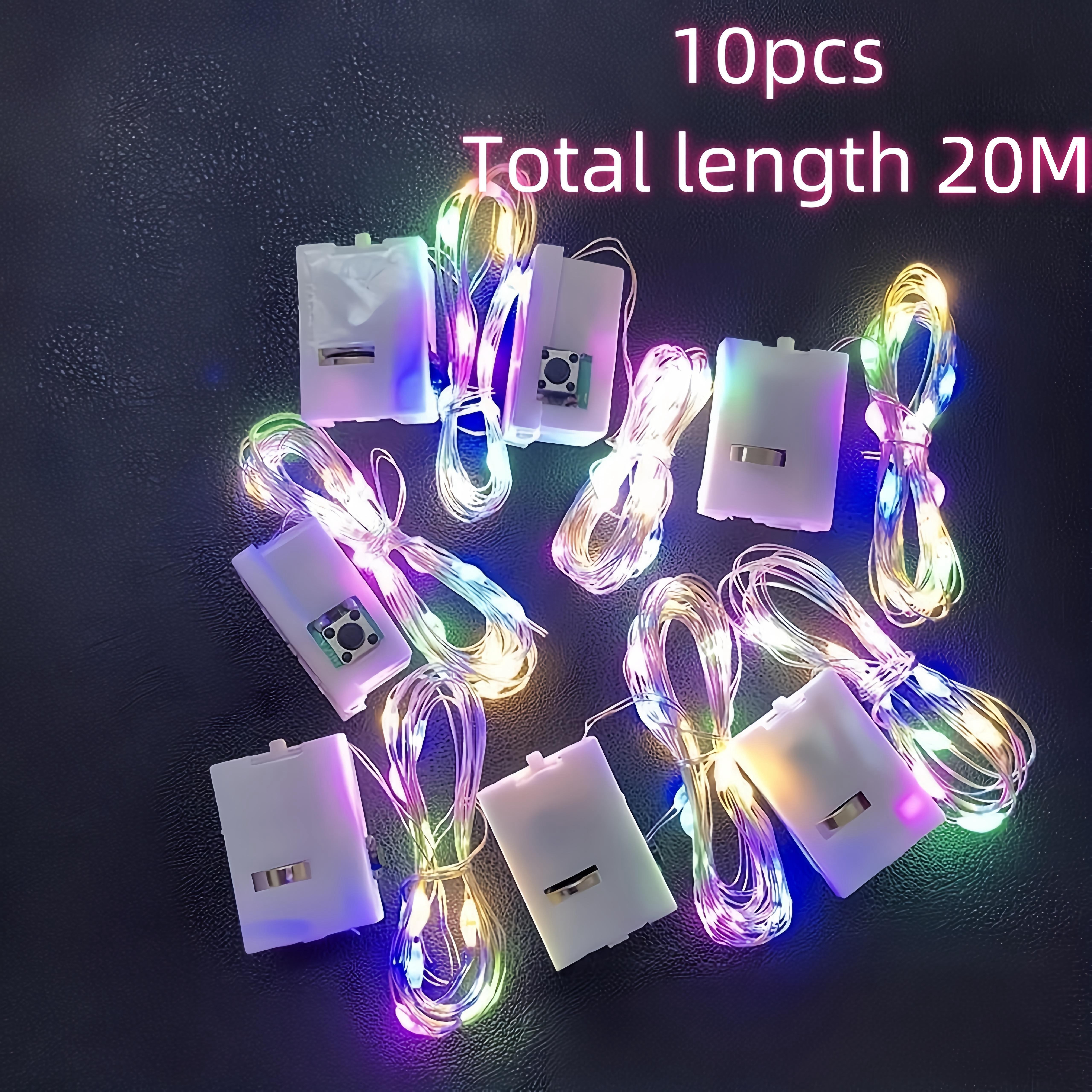 10 pcs Led Fairy Lights 3 Mode - Led Fairy String Lights 评论和价格