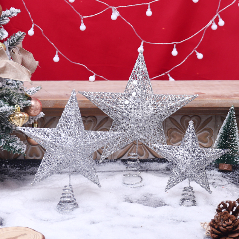 Glitter Christmas Tree Topper  - Star Tree Topper 评论和价格